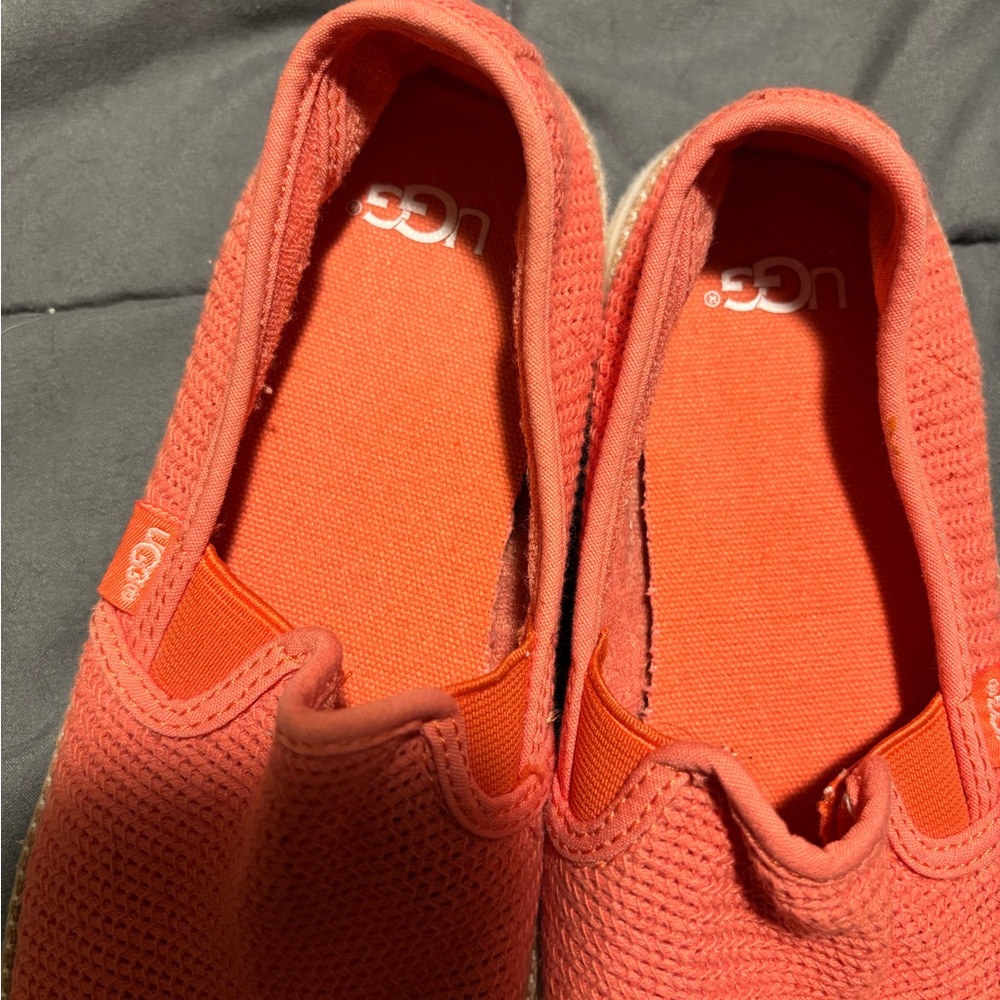 UGG Women’s Bren Salmon Casual Flat Slip On Shoes - Picture 4 of 7